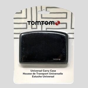 🌺 TomTom Universal Black GPS Device Carry Case NEW